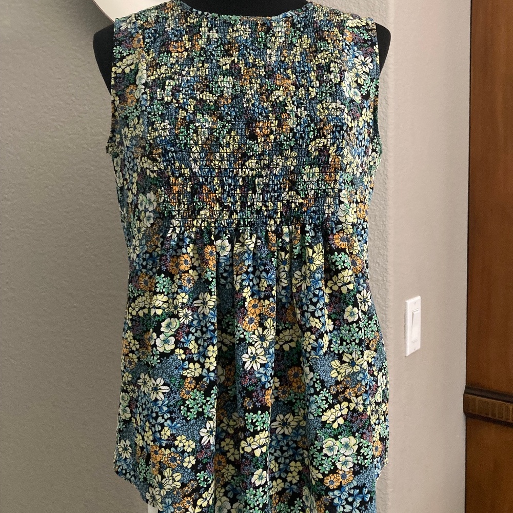 Philosophy  Multicolor Floral camisole style top size small
